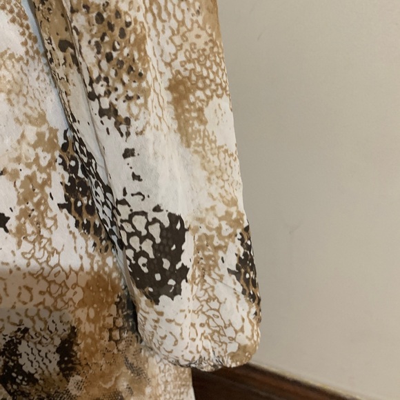 Snake Print Long Sleeve Dress - Picture 6 of 11